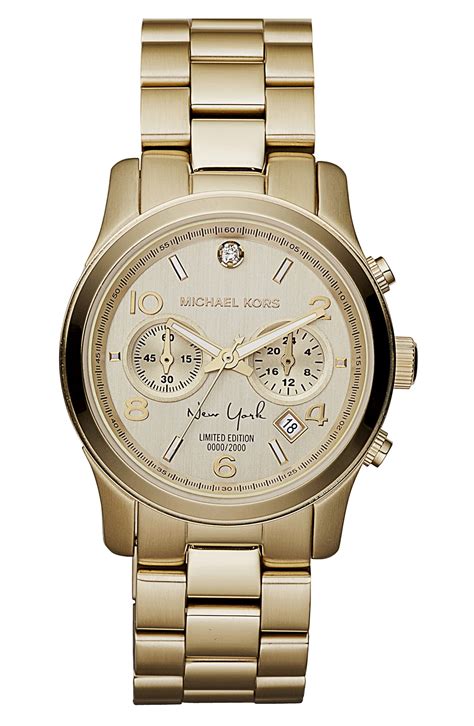 michael kors limited edition watch new york|Michael Kors Watch clearance.